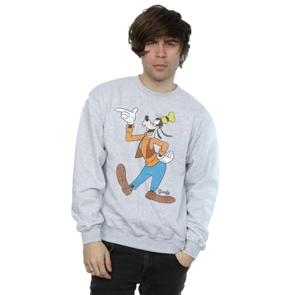 Disney Mens Classic Goofy Sweatshirt