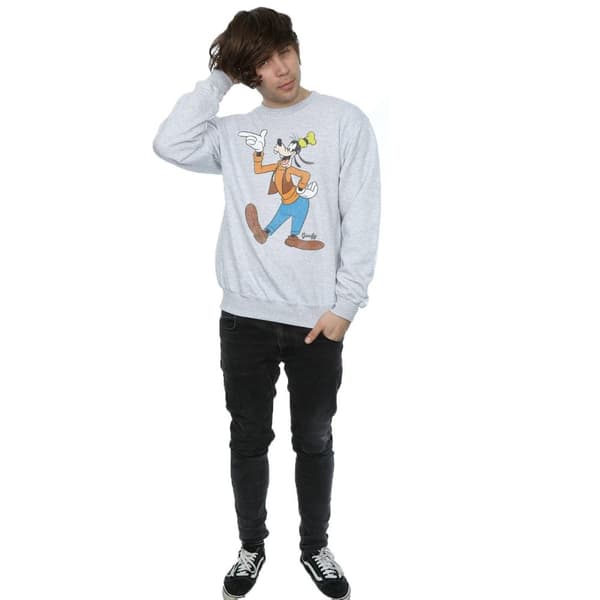 Disney Mens Classic Goofy Sweatshirt