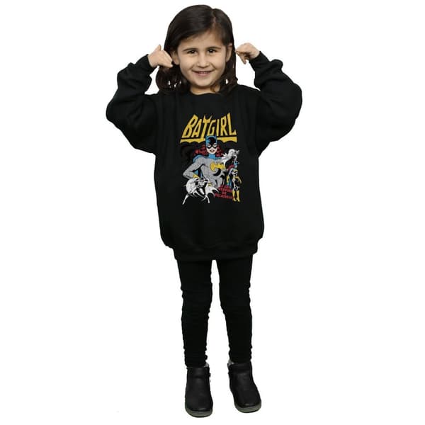 DC Comics Girls Heroine Or Villainess Batgirl Sweatshirt