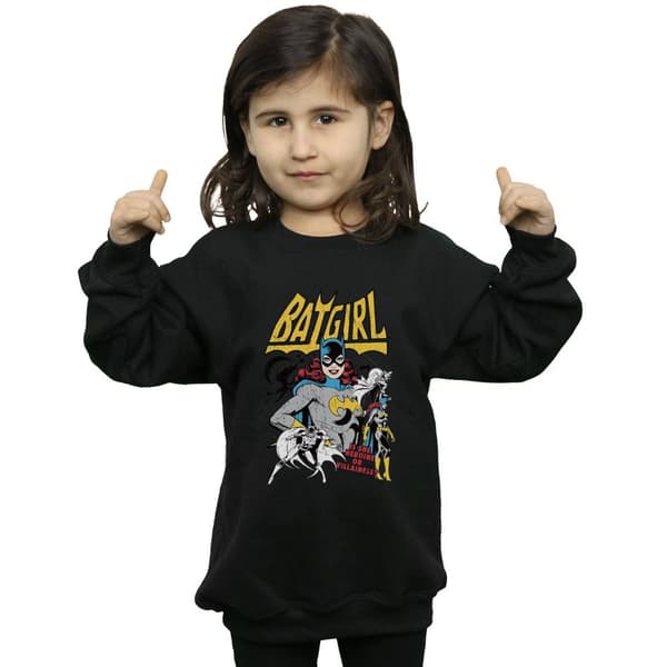 DC Comics Girls Heroine Or Villainess Batgirl Sweatshirt