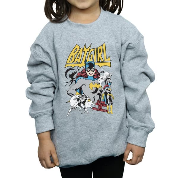 DC Comics Girls Heroine Or Villainess Batgirl Sweatshirt