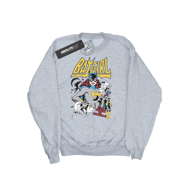 DC Comics Girls Heroine Or Villainess Batgirl Sweatshirt