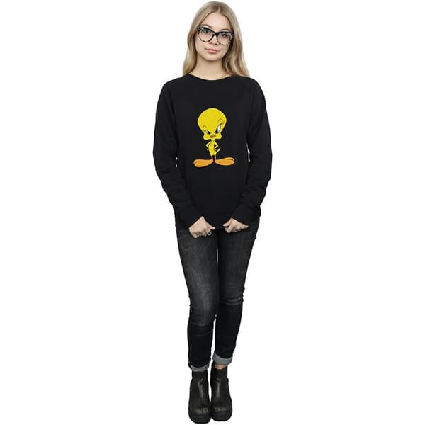 Looney Tunes Dam/Tjej Tweety Angry Sweatshirt