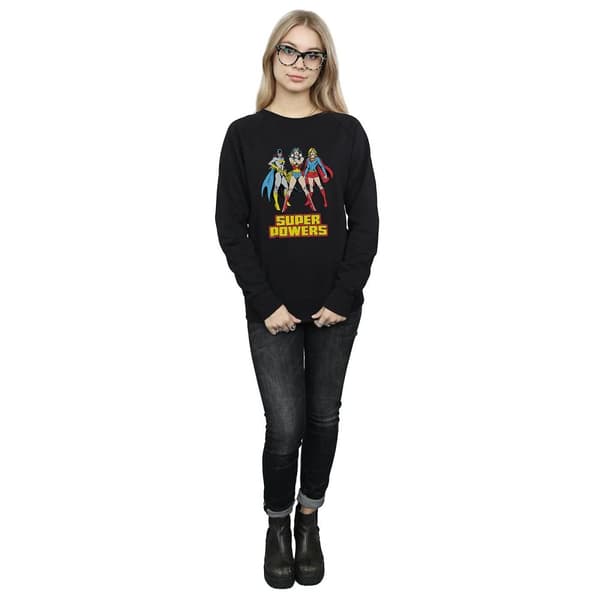 DC Comics Super Power Group Wonder Woman-tröja för damer/kvinnor