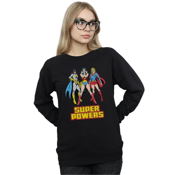 DC Comics Super Power Group Wonder Woman-tröja för damer/kvinnor