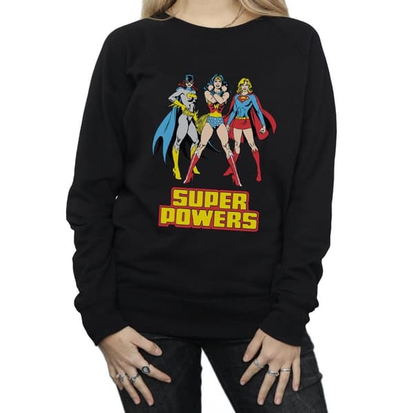 DC Comics Super Power Group Wonder Woman-tröja för damer/kvinnor