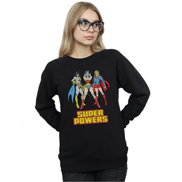 DC Comics Super Power Group Wonder Woman-tröja för damer/kvinnor