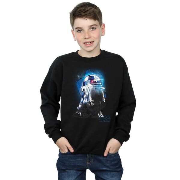 Star Wars: The Last Jedi Pojkar - R2-D2 tröja med borstad yta