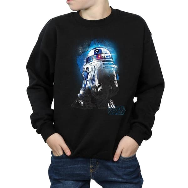 Star Wars: The Last Jedi Pojkar - R2-D2 tröja med borstad yta