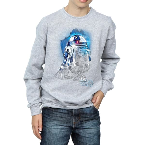 Star Wars: The Last Jedi Pojkar - R2-D2 tröja med borstad yta