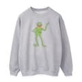 Miniatyrbilde 1 av 5: The Muppets Womens/Ladies Classic Kermit Heather Sweatshirt