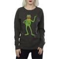 Miniatyrbilde 3 av 5: The Muppets Womens/Ladies Classic Kermit Heather Sweatshirt