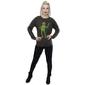 Miniatyrbilde 4 av 5: The Muppets Womens/Ladies Classic Kermit Heather Sweatshirt