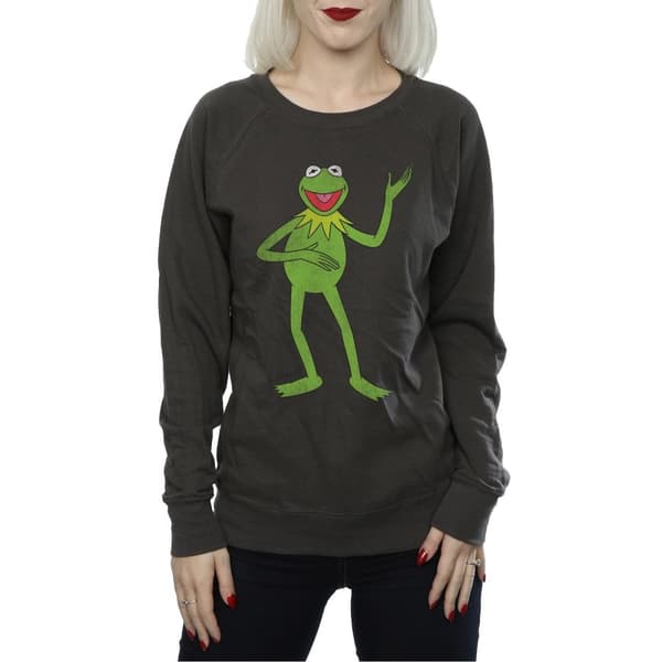 The Muppets Womens/Ladies Classic Kermit Heather Sweatshirt