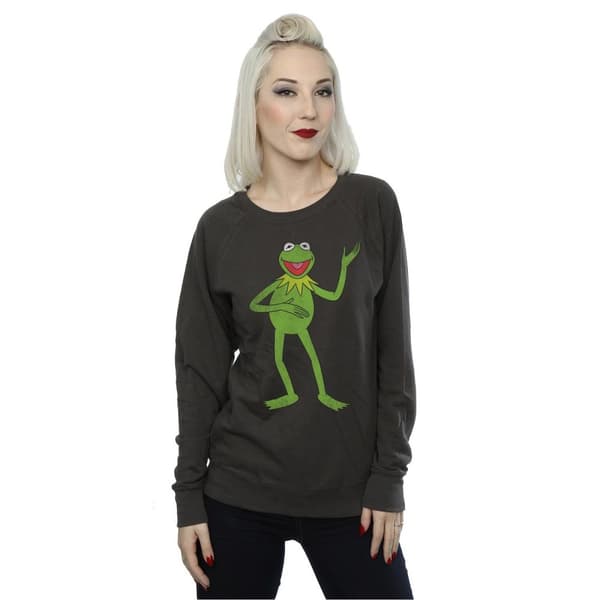 The Muppets Womens/Ladies Classic Kermit Heather Sweatshirt