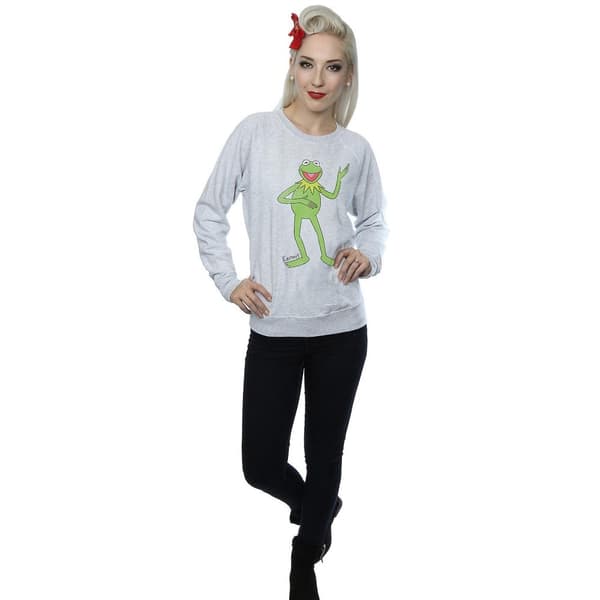 The Muppets Womens/Ladies Classic Kermit Heather Sweatshirt