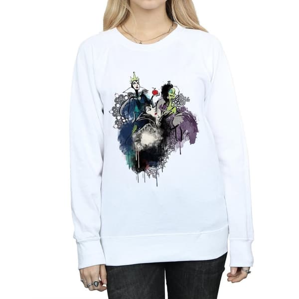 Disney Sweatshirt med skurkar för damer/kvinnor