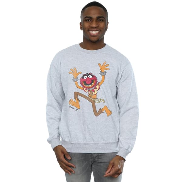 The Muppets Mens Classic Animal Heather Sweatshirt