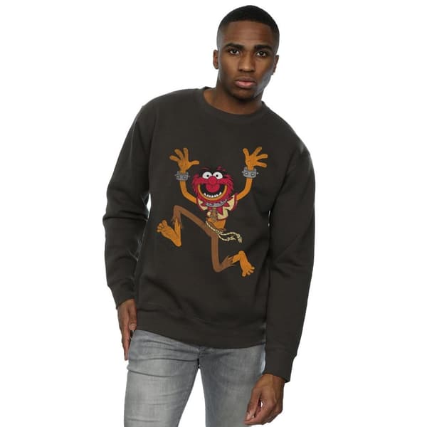 The Muppets Mens Classic Animal Heather Sweatshirt