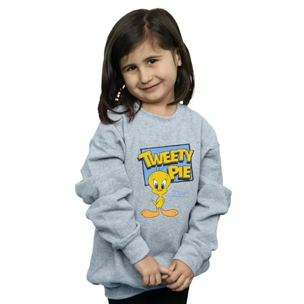 Looney Tunes Girls Classic Tweety Sweatshirt