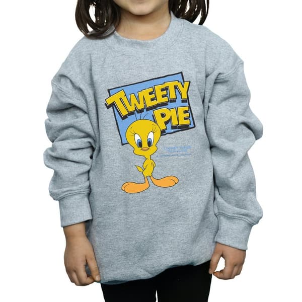 Looney Tunes Girls Classic Tweety Sweatshirt