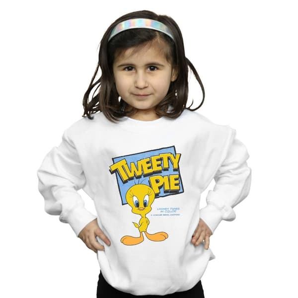 Looney Tunes Girls Classic Tweety Sweatshirt