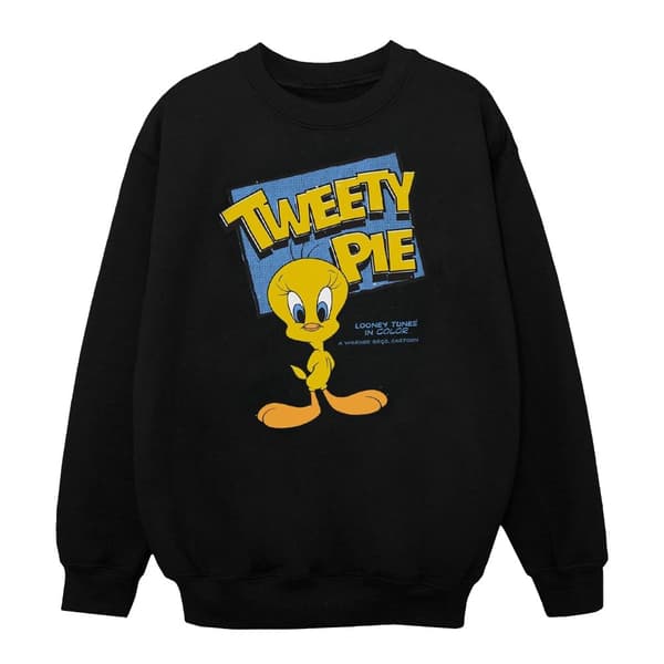 Looney Tunes Girls Classic Tweety Sweatshirt