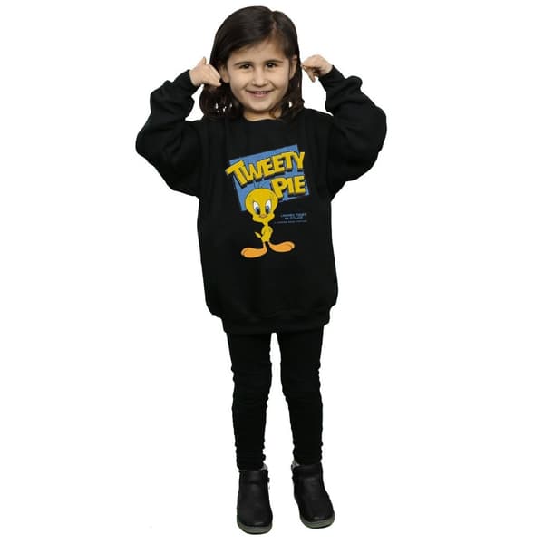 Looney Tunes Girls Classic Tweety Sweatshirt