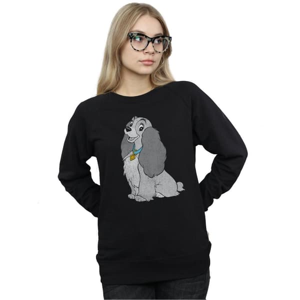 Lady And The Tramp Klassisk sweatshirt för damer/kvinnor