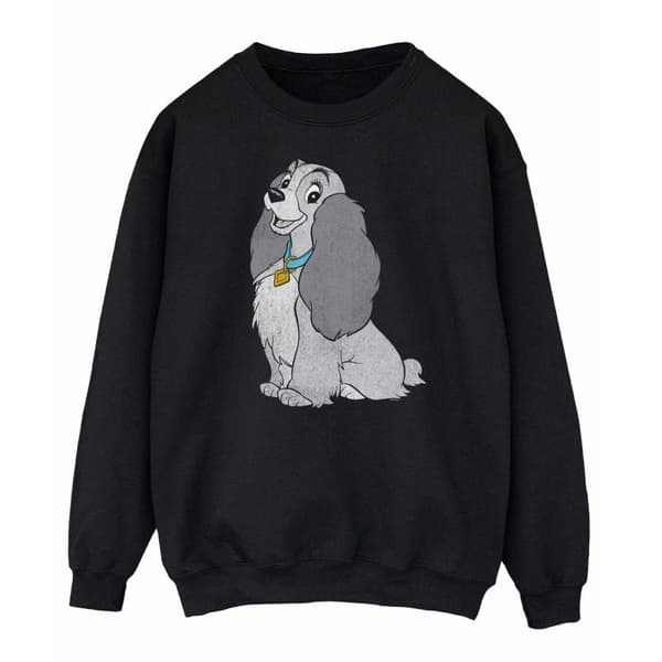 Lady And The Tramp Klassisk sweatshirt för damer/kvinnor