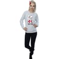 Miniatyrbild 3 av 5: Looney Tunes Dam/Tjej Classic Lola Bunny Heather Sweatshirt