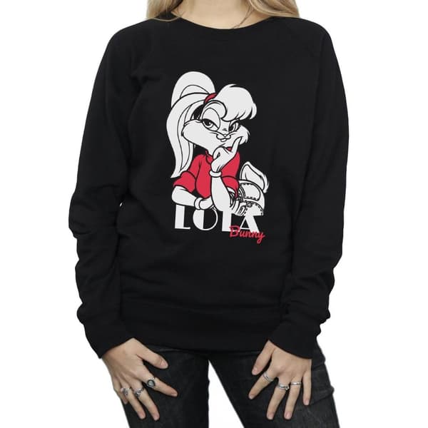 Looney Tunes Dam/Tjej Classic Lola Bunny Heather Sweatshirt