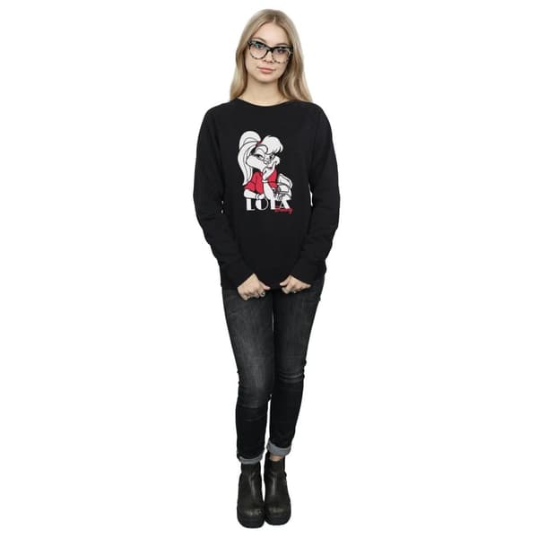 Looney Tunes Dam/Tjej Classic Lola Bunny Heather Sweatshirt