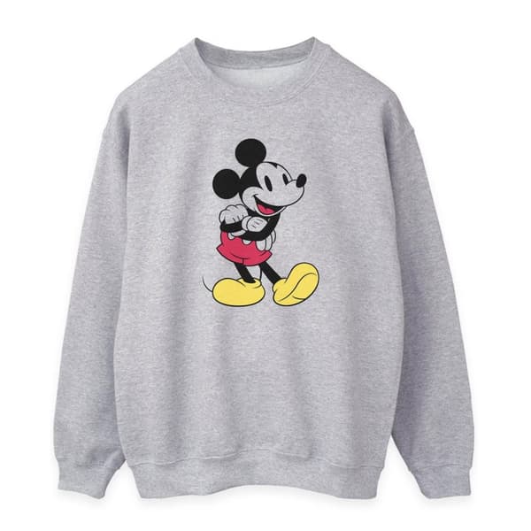 Disney Womens/Ladies Classic Mickey Mouse Sweatshirt