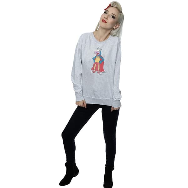 The Muppets Dam/Tjej Classic Gonzo Heather Sweatshirt