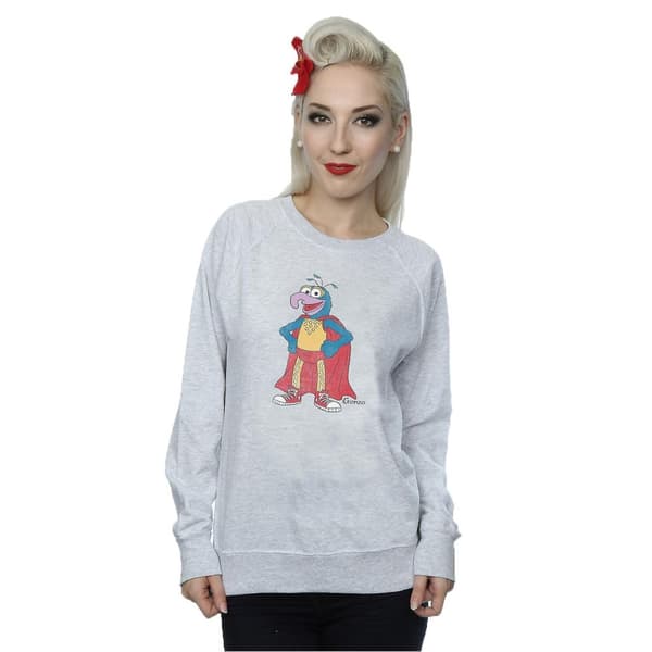 The Muppets Dam/Tjej Classic Gonzo Heather Sweatshirt