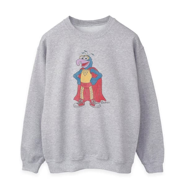 The Muppets Dam/Tjej Classic Gonzo Heather Sweatshirt