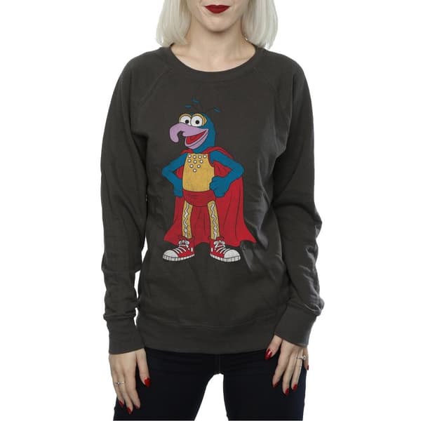 The Muppets Dam/Tjej Classic Gonzo Heather Sweatshirt