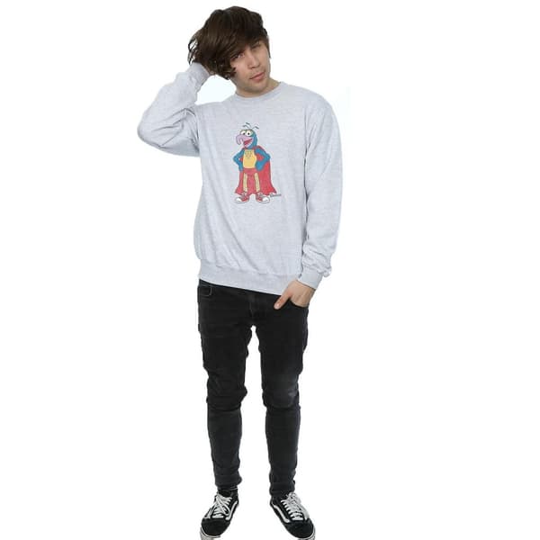 The Muppets Mens Classic Gonzo Heather Sweatshirt