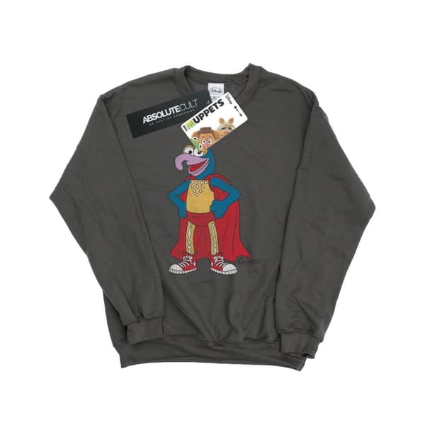 The Muppets Mens Classic Gonzo Heather Sweatshirt