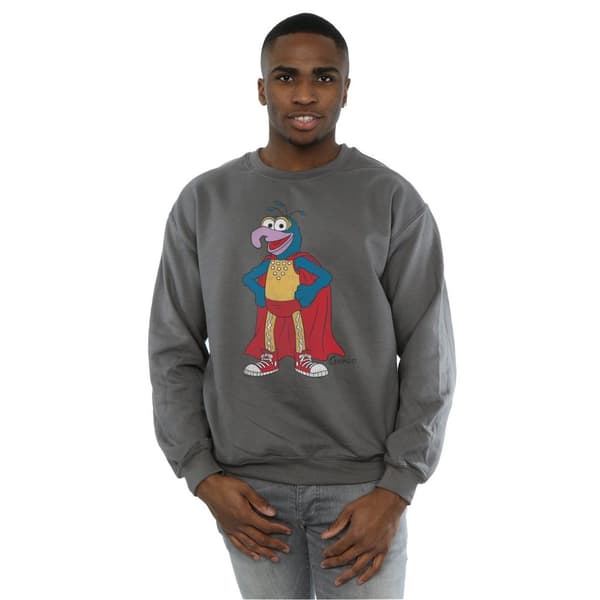The Muppets Mens Classic Gonzo Heather Sweatshirt