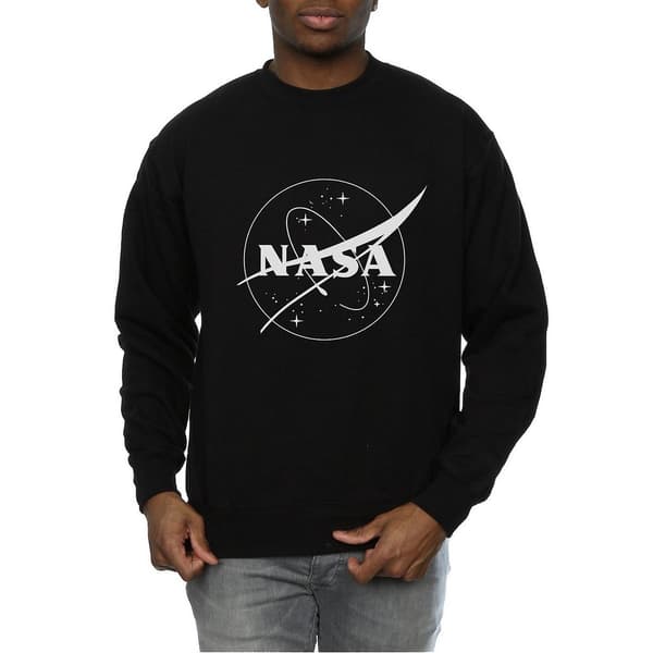 NASA Mens Classic Insignia Logo Sweatshirt