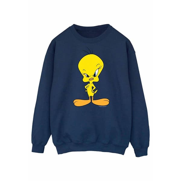 Looney Tunes Mens Tweety Angry Sweatshirt