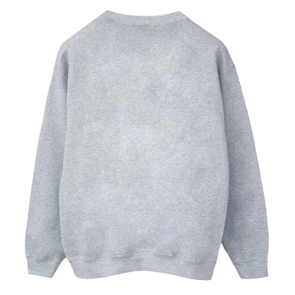 Disney Mens Mickey Mouse Face Sweatshirt