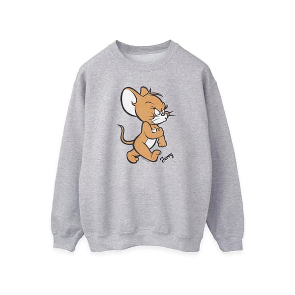 Tom and Jerry Womens/Ladies Angry Mouse Sweatshirt