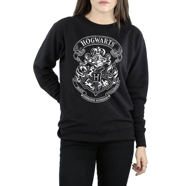 Harry Potter Womens/Ladies Hogwarts Crest Sweatshirt