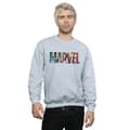 Miniatyrbilde 2 av 5: Marvel Comics Mens Infill Logo Sweatshirt