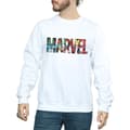 Miniatyrbilde 3 av 5: Marvel Comics Mens Infill Logo Sweatshirt