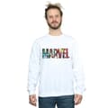 Miniatyrbilde 2 av 5: Marvel Comics Mens Infill Logo Sweatshirt