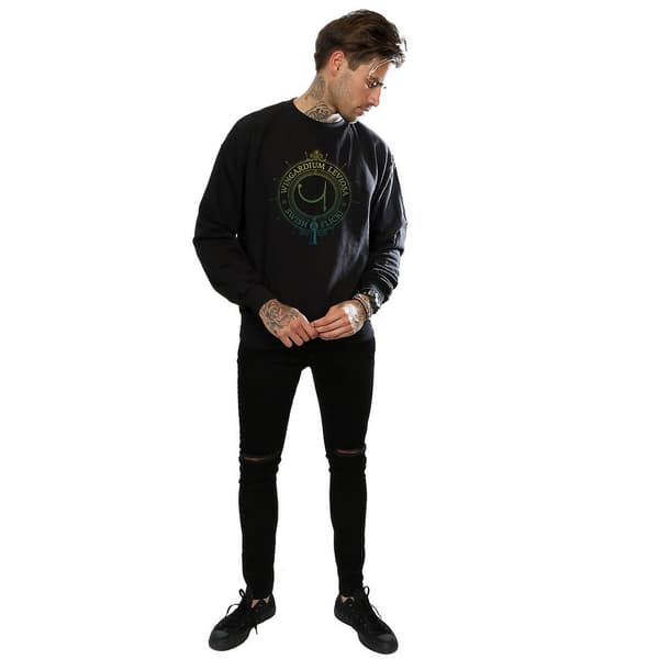 Harry Potter Mens Wingardium Leviosa Charm Sweatshirt
